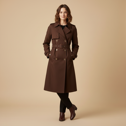 Vela- Veste Trench Croisée