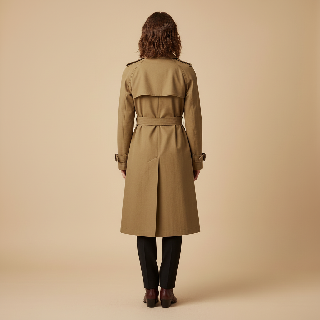 Vela- Veste Trench Croisée