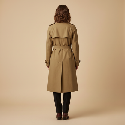 Vela- Veste Trench Croisée