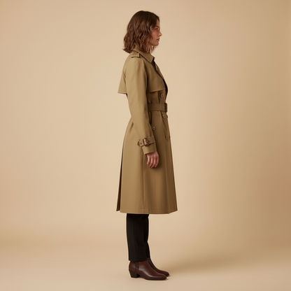 Vela- Veste Trench Croisée
