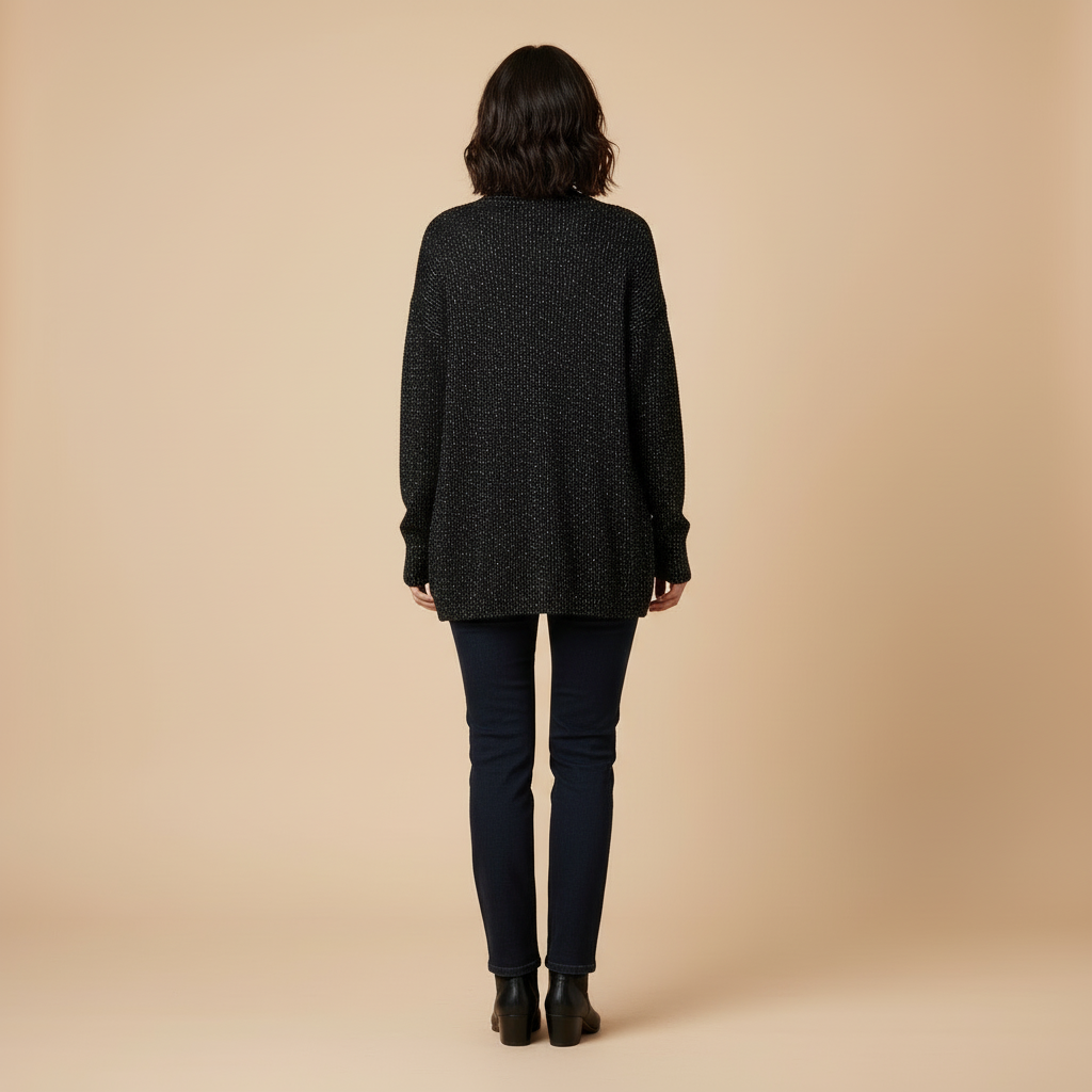 Élira - Cardigan Fil Métallisé