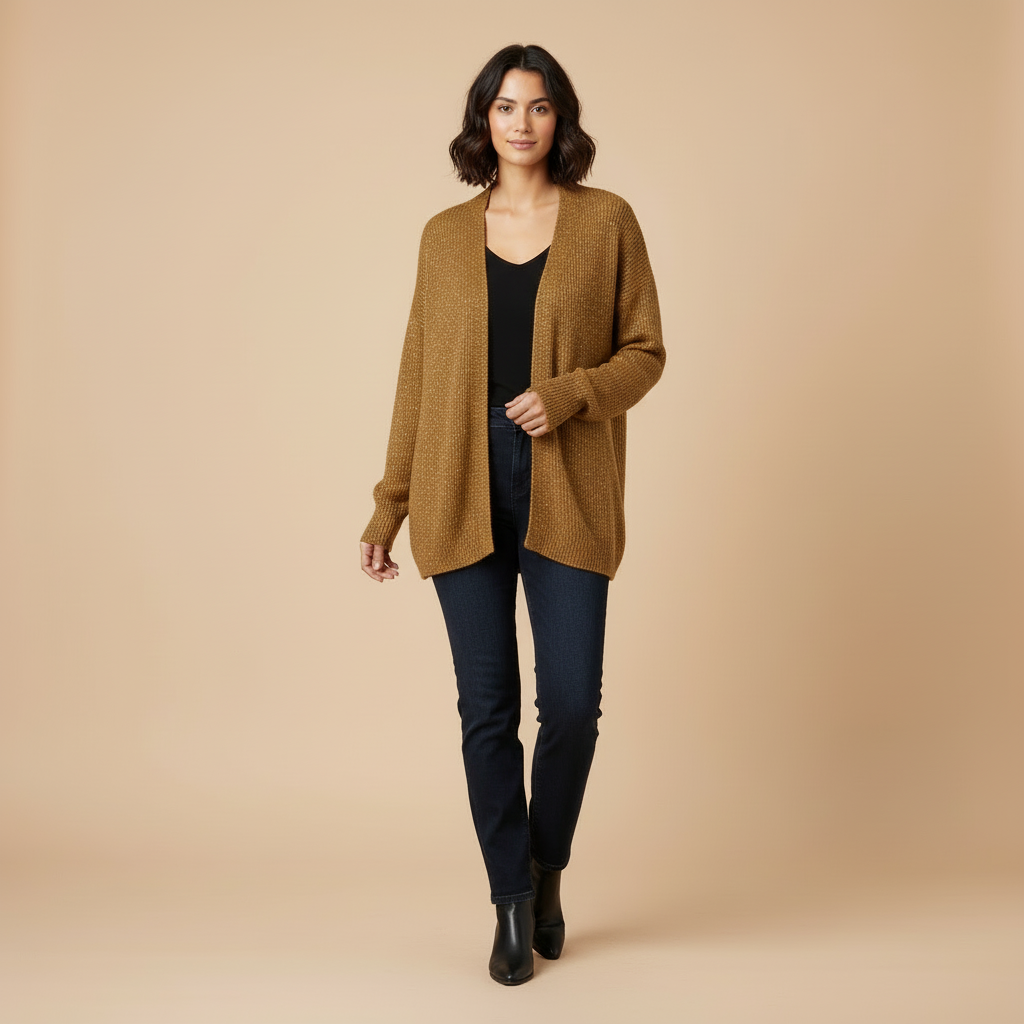 Élira - Cardigan Fil Métallisé